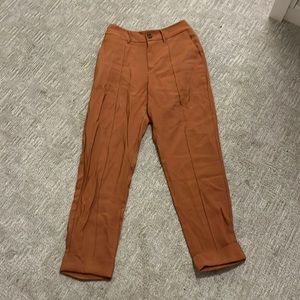 Orange/brown jeans